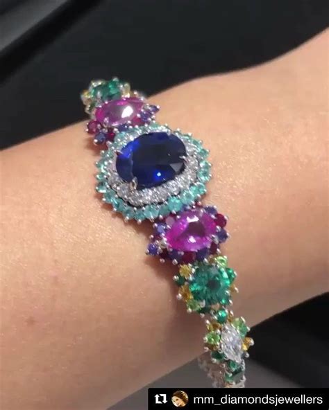 dior sparkly bracelet